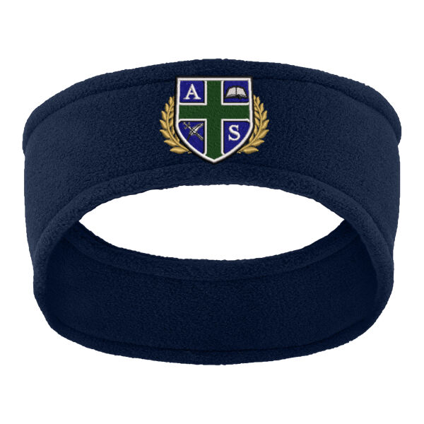 Port Authority® R-Tek® Stretch Fleece Headband - Embroidered Logo Thumbnail