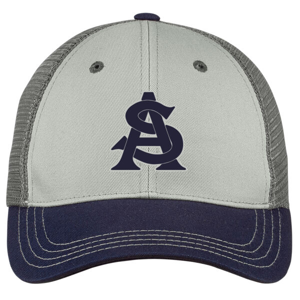 District ® Tri-Tone Mesh Back Cap - Embroidered Logo Thumbnail