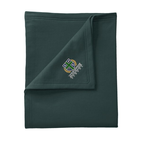 Port & Company® Core Fleece Sweatshirt Blanket - Embroidered Logo Thumbnail