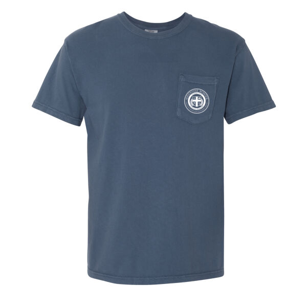 Comfort Colors - Garment-Dyed Heavyweight Pocket T-Shirt - Printed Logos Thumbnail