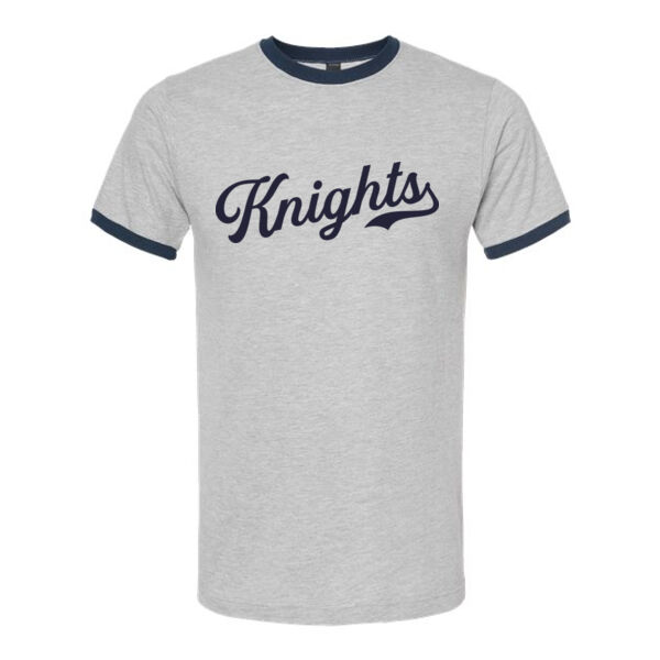 Tultex - Unisex Fine Jersey Ringer T-shirt - Printed Logos Thumbnail