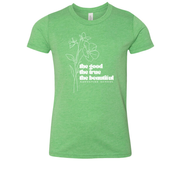 BELLA + CANVAS - Youth Triblend Tee - Printed Logo Thumbnail