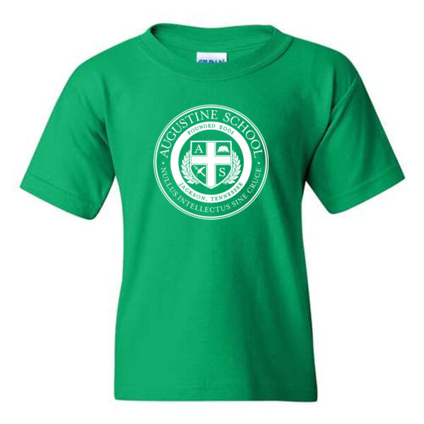 Gildan - Heavy Cotton™ Youth T-Shirt -  Printed Logo Thumbnail