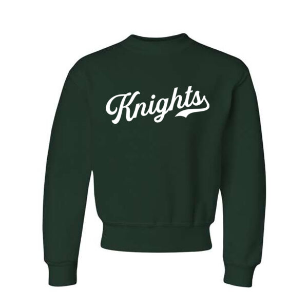JERZEES - NuBlend® Youth Crewneck Sweatshirt - Printed Logos Thumbnail