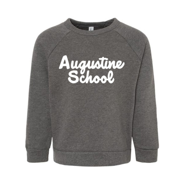 BELLA + CANVAS - Toddler Sponge Fleece Raglan Sweatshirt - Printed Logo Thumbnail