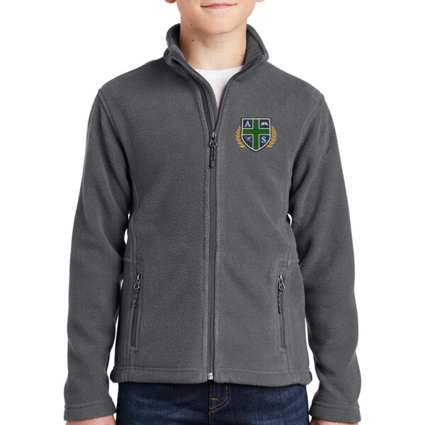 Port Authority® Youth Value Fleece Jacket - Embroidered Logo Thumbnail