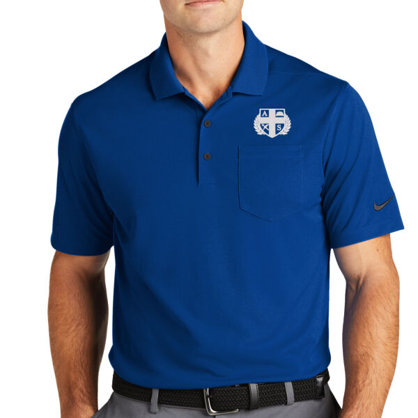 Nike Dri-FIT Micro Pique 2.0 Pocket Polo - Embroidered Logo Thumbnail