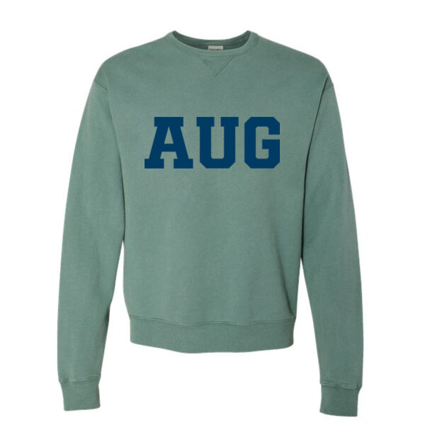 ComfortWash by Hanes - Unisex Garment-Dyed Crewneck Sweatshirt - Printed Logo Thumbnail