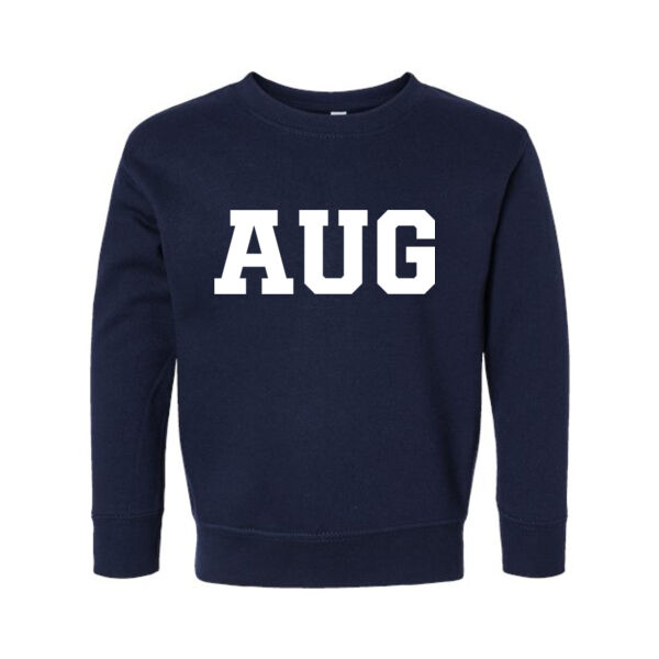 Rabbit Skins - Toddler Fleece Crewneck Sweatshirt - Printed Logo Thumbnail