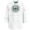 Eight Knot Button Chef Coat with Thermometer Pocket Thumbnail