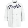 Eight Knot Button Chef Coat with Thermometer Pocket Thumbnail