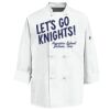 Eight Knot Button Chef Coat with Thermometer Pocket Thumbnail