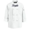 Eight Knot Button Chef Coat with Thermometer Pocket Thumbnail