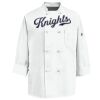 Eight Knot Button Chef Coat with Thermometer Pocket Thumbnail