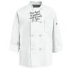 Eight Knot Button Chef Coat with Thermometer Pocket Thumbnail