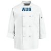 Eight Knot Button Chef Coat with Thermometer Pocket Thumbnail