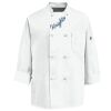 Eight Knot Button Chef Coat with Thermometer Pocket Thumbnail