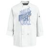 Eight Knot Button Chef Coat with Thermometer Pocket Thumbnail