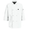 Button Chef Coat with Thermometer Pocket Thumbnail