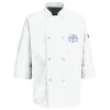 Eight Pearl Button Chef Coat with Thermometer Pocket Thumbnail