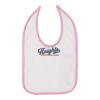 Infant Contrast Trim Premium Jersey Bib Thumbnail