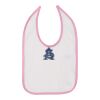 Infant Contrast Trim Premium Jersey Bib Thumbnail