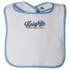 Infant Contrast Trim Terry Bib Thumbnail