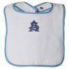 Infant Contrast Trim Terry Bib Thumbnail