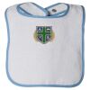 Infant Contrast Trim Terry Bib Thumbnail