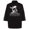 Ten Pearl Button Black Chef Coat Thumbnail