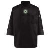 Black Knot Button Chef Coat Thumbnail