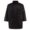 Black Knot Button Chef Coat Thumbnail