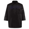 Black Knot Button Chef Coat Thumbnail