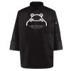 Black Knot Button Chef Coat Thumbnail