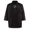 Black Knot Button Chef Coat Thumbnail
