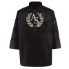 Black Knot Button Chef Coat Thumbnail