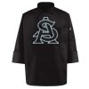 Black Knot Button Chef Coat Thumbnail